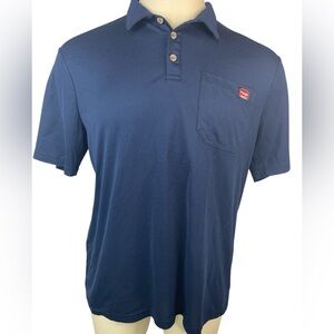 Wrangler Workwear Blue Short Sleeve Polo Shirt Men’s Large